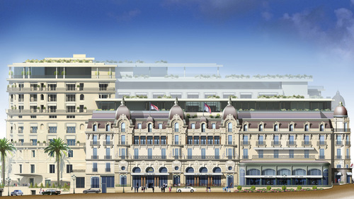 Hôtel de Paris w Monte Carlo w stylu Belle Epoque